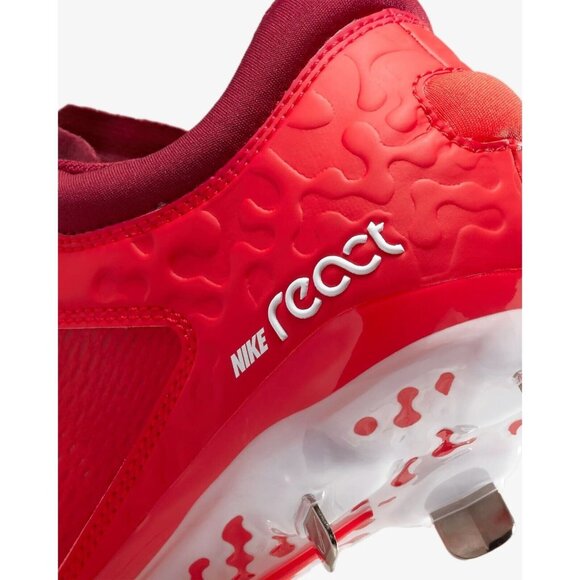 Nike Hyperdiamond 4 Elite Women's Softball Cleats CZ5917-616 Red Size 8.5 - Picture 7 of 9